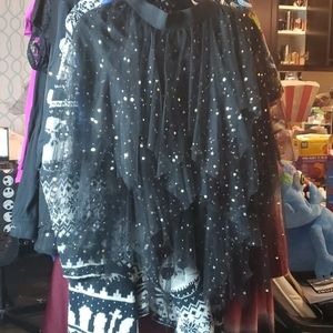 Black Tutu with Gold Star detail